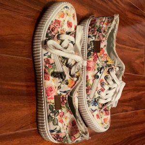 Blowfish sneakers. Gently worn.